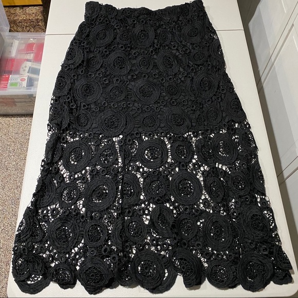 long black skirt size 22